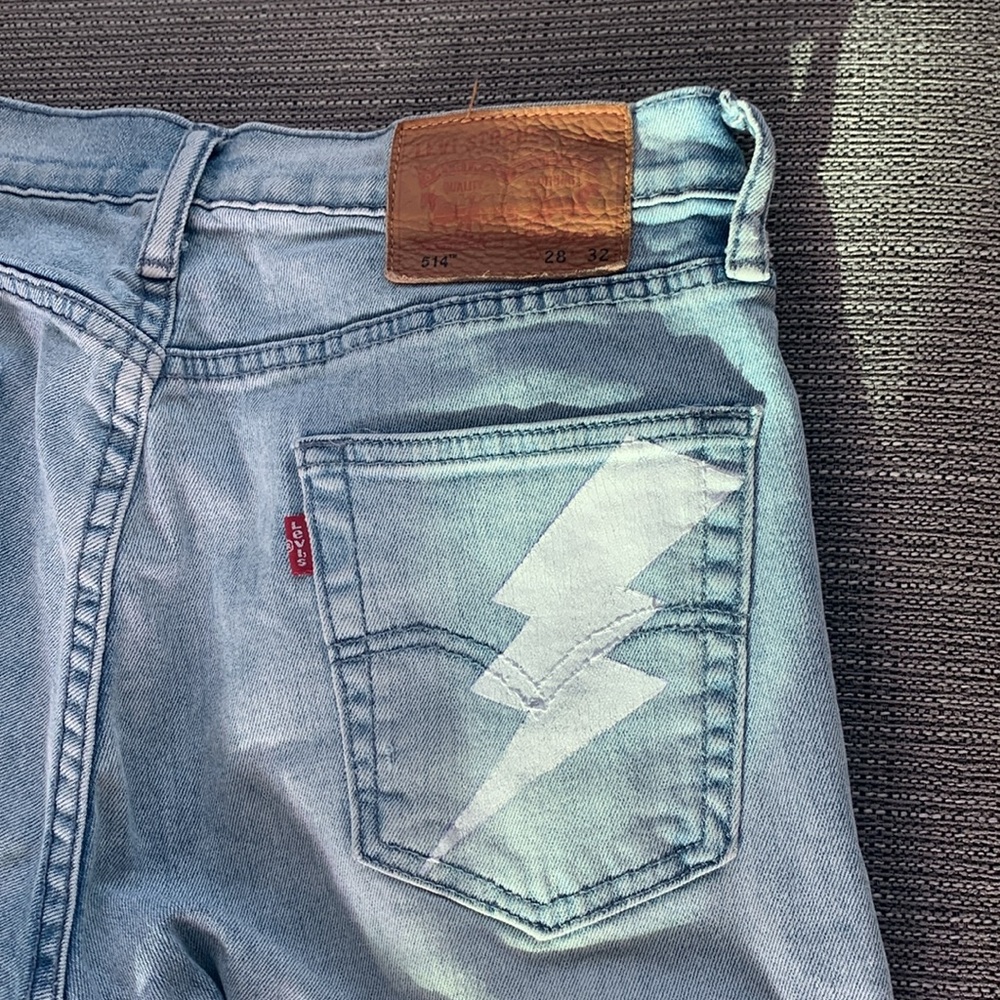 Vintage Levi’s with one of a kind design